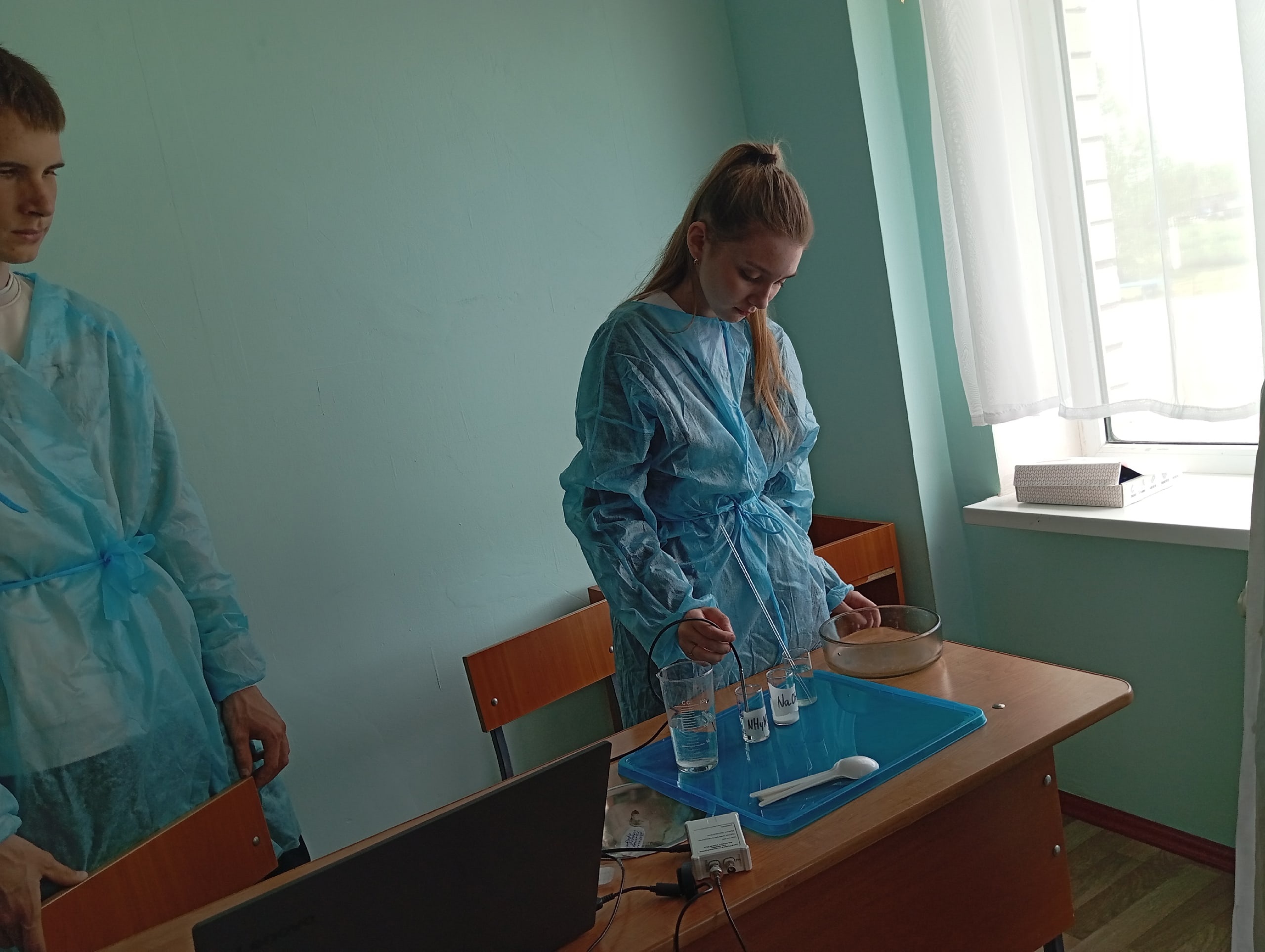 Лабораторная работа "Изучение эффекта растворения веществ в воде".